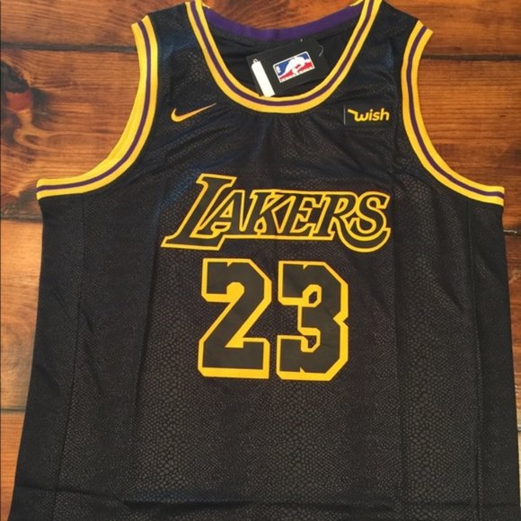 Nba Shirts Lebron James 23 Mamba Jersey La Lakers Poshmark
